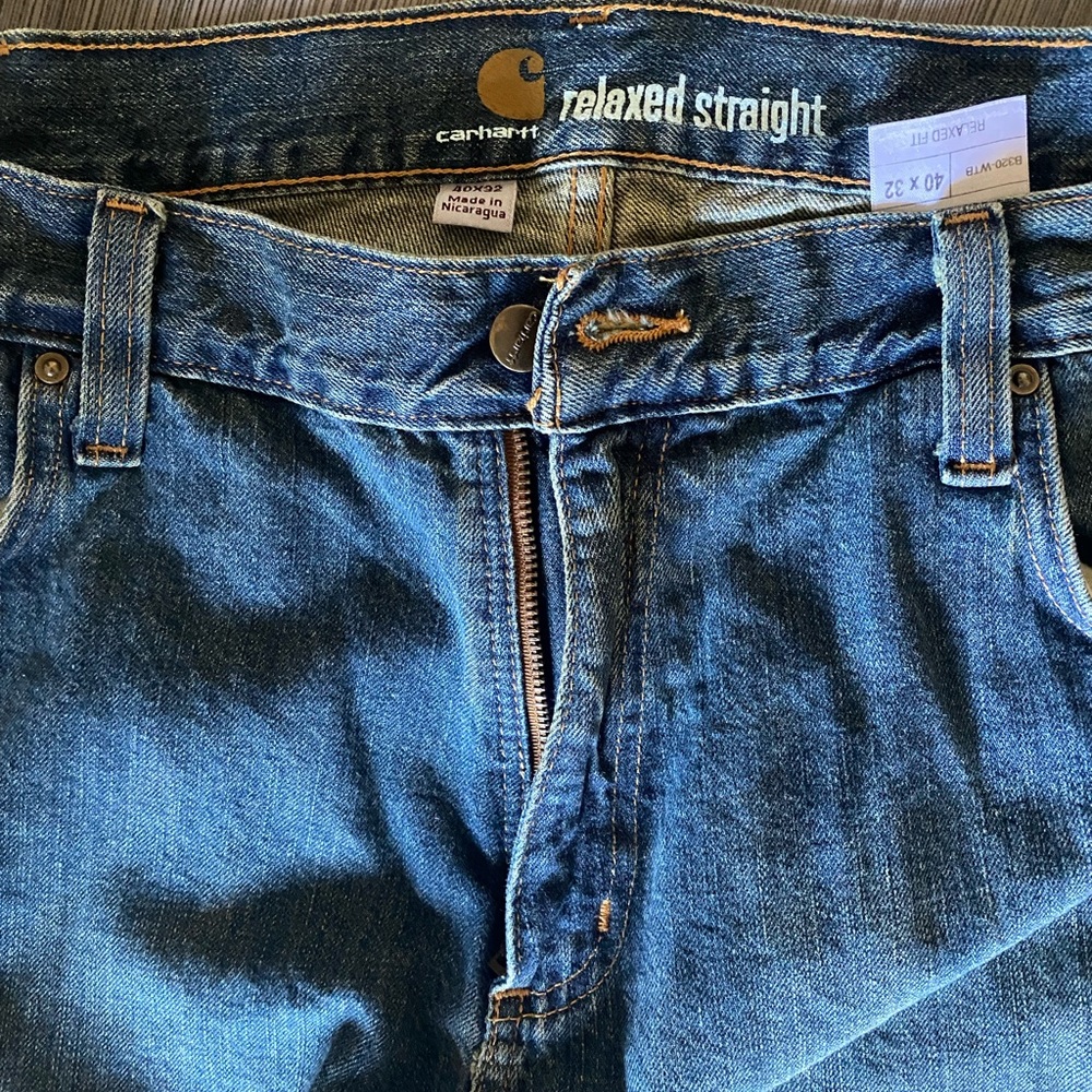 Men’s Carhartt Relaxed Straight 40x32 Jeans